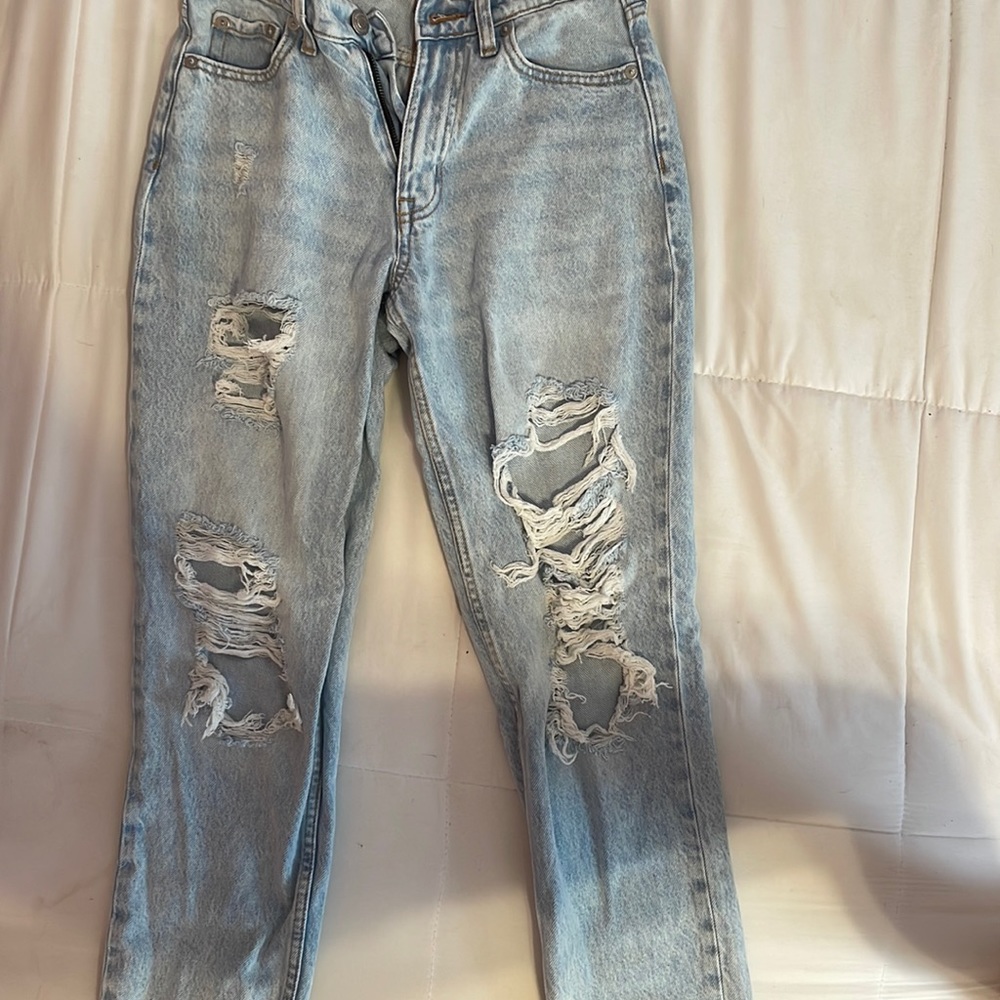 aeropostale mom jeans